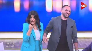 لقطة هتخليك تبكي لما محمد ثروت شاف ابنه لأول مرة بعد نجاته من المرض عمله مفاجأة على المسرح 