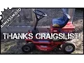 CRAIGSLIST FIND TORO WHEEL HORSE 8-25 60 RIDE ON MOWER