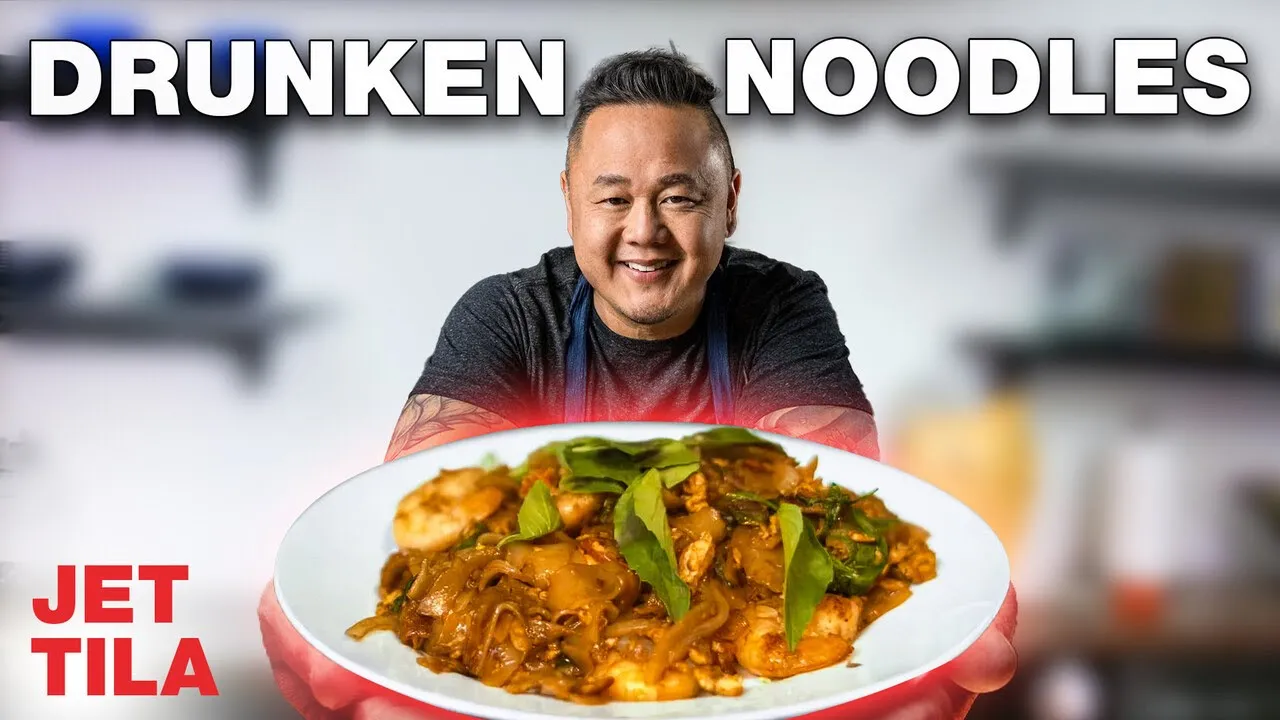 Drunken Noodles From Jet Tila | Jet Tila Official