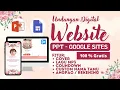 Lagu Cara Membuat Undangan Digital Website dengan Powerpoint dan google Sites | 100% GRATIS | Desain 1