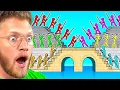 Download Lagu Ultimate 3v3 Bridge Clash Stickman Fight!