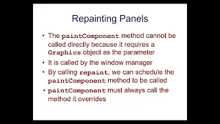 Intermediate Java Programming - Graphics and GUIs Part 1