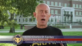 LTG Charles D Luckey - Vision for the Future of the Army Reserve