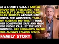 At a Charity Gala My Daughter Whispered Dad When I Saw the Bruises on Her My Blood Boiled