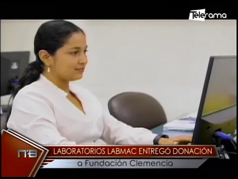 Laboratorio Labmac entregó donación a fundación Clemencia