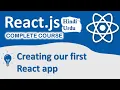 Creating our first React app Complete react js Course in Urdu