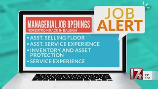 Job Alert New Nordstrom Rack location in Raleigh seeking managers