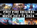 Garena Free Fire Theme Song || Free Fire All Lobby Music 2017 To 2024 || Free Fire Old New Song FF