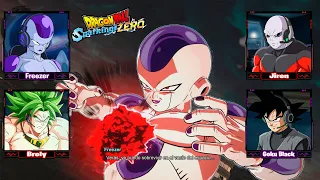 VILLANOS Z VS ANTAGONISTAS SUPER (DRAGON BALL SPARKING ZERO) JIREN BROLY FREEZER CELL | FactyKilian