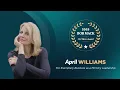 April Williams A 2025 Bob Mack C12 Hero Award Recipient