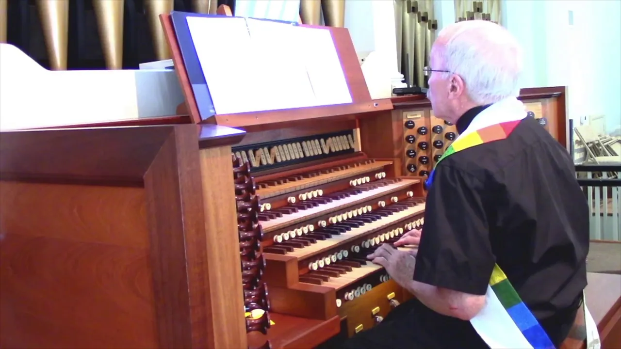 Hymns on the Organ at First Baptist Church, Savannah, Georgia - Rev. James Richardson