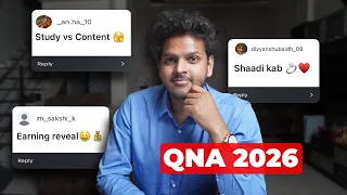QNA 26' : Residency, YouTube, Money & My Engagment | Dr. Anuj Pachhel
