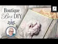 How to Make a Shabby Chic Keepsake Box from Dollar Tree