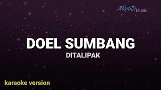 Download Doel Sumbang - Ditalipak ( KARAOKE HD) Original Key MP3