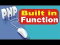 Built in Function in PHP with Example PHP Tutorial for beginners in