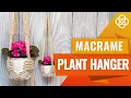 Macrame Plant Hanger Without Tassel Macrame DIY Macrame Plant Hanger Tutorial