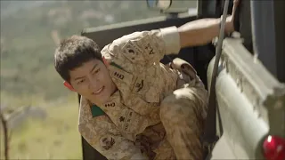 dr kang and captain yoo get caught in a minefield descendants of the sun ep 17
