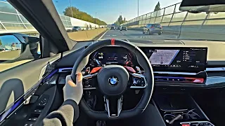 New Bmw M5 2027 | Test Drive | Pov | Autobahn