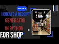 How to Create an Indian Kirana Store Calculator Receipt Generator In Basic python