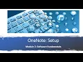 Module 2 OneNote Structure