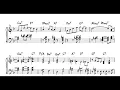 Bill Evans "Waltz for Debby"(Take 2) Piano Transcription