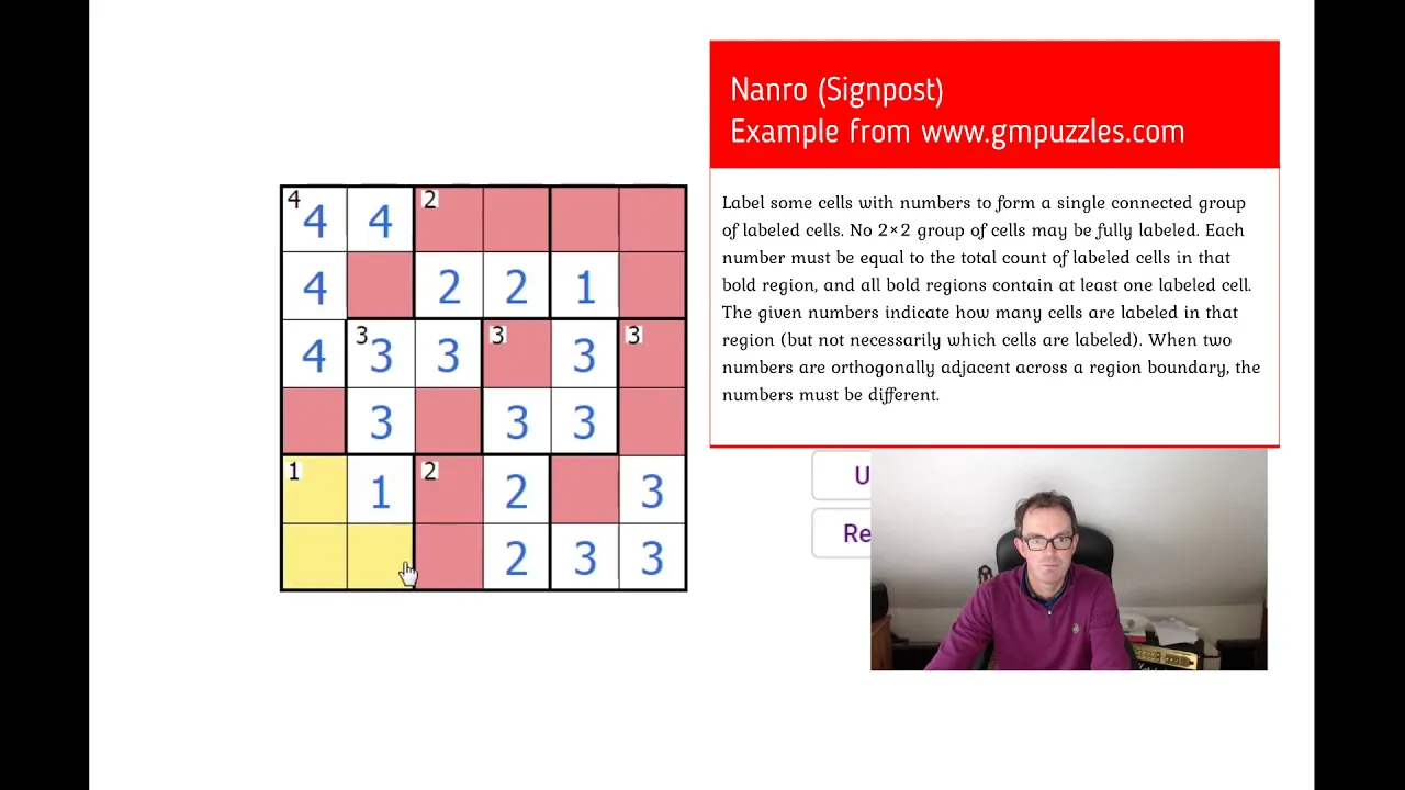 Nanro (Signpost) Puzzle Guide:  Part 1