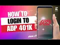 How to Login ADP 401k ADP 401k Login