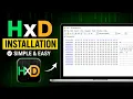 How to Install HxD Hex Editor on Windows 11