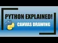 Python GUI Drawing on a Canvas