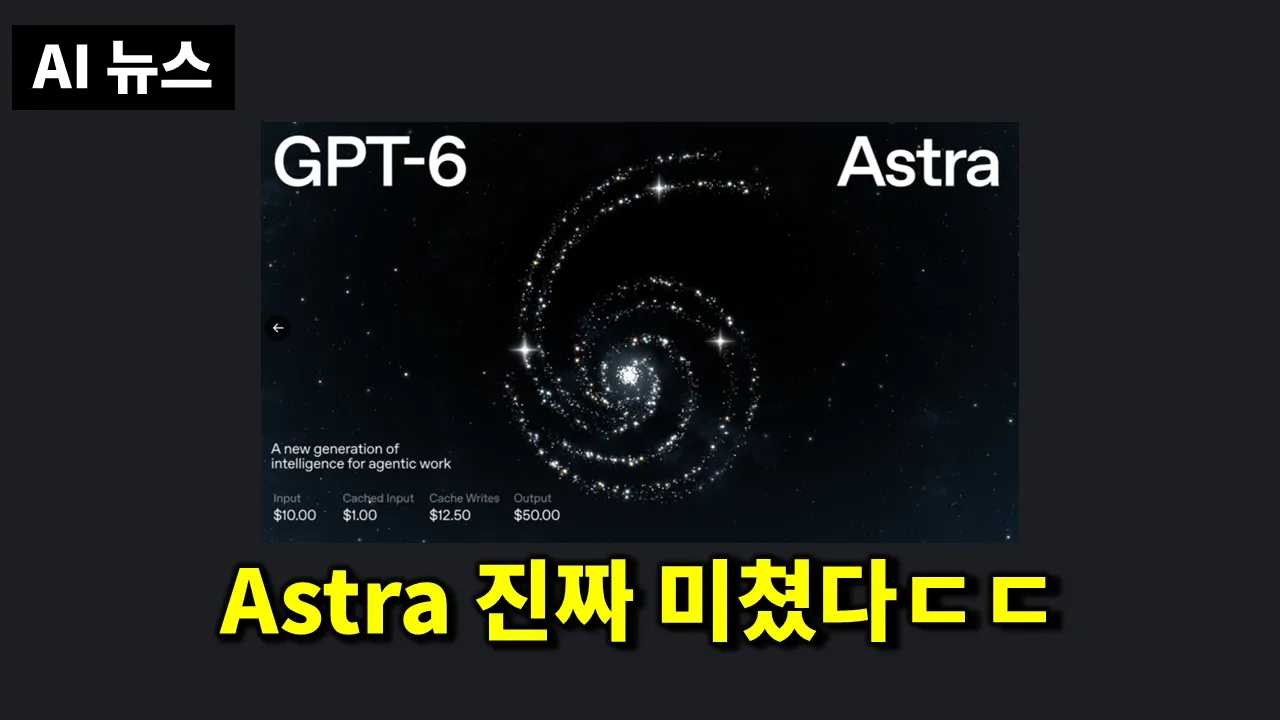 AI뉴스 - GPT-6 Astra 미쳤다, Fable 5.1, Gemini 3.8 Flash, Muse Spark 1.3, World Labs 대표 이미지