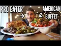 COMPETITIVE EATER VS GOLDEN CORRAL BUFFET American Food Buffet In Chicago Illinois