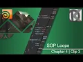 SOP Loop Nodes Houdini Railsystem Chapter 4 - Clip 3
