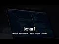 Setting up Python for Windows and a Basic Python Program Python Basics