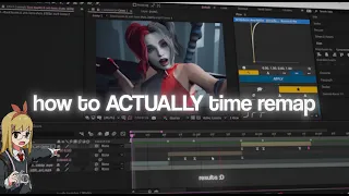how to ACTUALLY time remap after effects tutorial