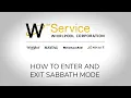How to Enter and Exit Sabbath Mode