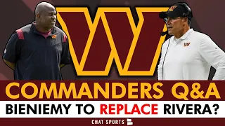 Commanders Rumors Eric Bieniemy To REPLACE Ron Rivera Emmanuel Forbes Winning Rookie Of The Year