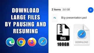 كيفية تنزيل الملفات الكبيرة عن طريق الإيقاف المؤقت والاستئناف 2026 