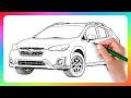 Coloring Subaru Crosstrek Subaru Crosstrek Coloring Pages