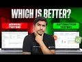 Manual Testing vs Automation Testing - Confusion Solved
