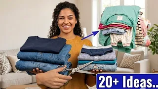 BEST CLOTHES REUSE IDEA! LOOK ATTRACTIVE IN SCHOOL & COLLEGE!