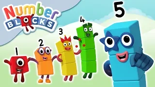  numberblocks count to 5 learn to count