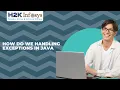 How Do We Handling Exceptions In Java Types Of Exceptions In Java H2kinfosys Java Tutorial