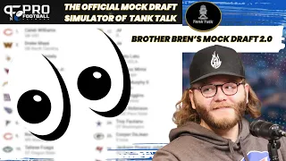 Bren s 2024 NFL Mock Draft 2 0 via Pro Football Network s Mock Draft Simulator w FREE TRADES