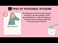 EUTHENICS Task Performance PERSONAL HYGIENE