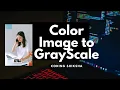 Build a Colored Image to Grayscale Black White Image Converter Web App in Browser Using Javascript