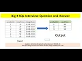 big4 sql interview questions and answers row number coalesce in sql