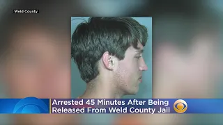 Nathanial Neisler Arrested 45 Minutes After Being Released From Weld County Jail