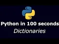 Python Tutorial for Absolute Beginners - Dictionaries