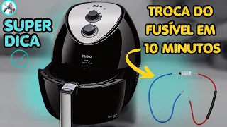 Da muito trabalho trocar o fusível dessa Air Fryer Philco! Com essa dica você troca em 10 minutos 