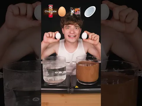 Chocolate contra agua 💧🍫